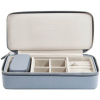 Cestovná krabička na šperky Travel Large Stackers dusky blue