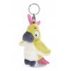 Prívesok na kľúče NICI Zelená Spring Summer Cockatoo Jaya Lucky Charm 10 cm