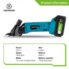 OneVan / OneGreen Elektrické nožnice na ovce akumulátorové 13 zubové strihanie vlny Nožnice na strihanie vlny OneGreen 500W vhodné pre batériu MAKITA 18V. 2 x batérie + nabíjačka Batéria: 2ks batéria