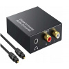 Audio převodník RCA plus 3,5mm /konvertor digitálního zvuku na analogový/