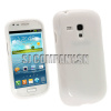 Silikónový obal Samsung Galaxy S III Mini – Glossy – biela