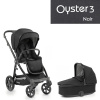 Oyster-BabyStyle OYSTER 3 - Babystyle kombinovaný kočík 2v1 Varianta: Noir