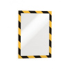 Durable Samolepiace panely Duraframe, A4, čier./žltý, 2 ks