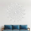 drevo zivota Drevená mandala na stenu LASKAVOSTI Farebný vzor: Biela, Rozmery (cm): 95x95