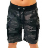 Alpha Industries Cargo Jogger Short Black Camo pánske šortky Farba: čierny maskáč, tmavý maskáč, Veľkosť: 32