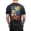 Alpha Industries Pearl Harbor T Back Print Black pánske tričko Veľkosť: M, Farba: čierna