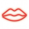Dekoratívne LED Forever RTV100207 LIPS neónové LED svetlo červená 28x2x15 cm