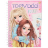 Omaľovánka Top model s nálepkami