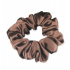 Hodvábná gumička na vlasy classic 100% hodváb čokoládovo hnedá