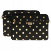 Wonder Sleeve Obal na notebook 17 palcov, zlaté bodky