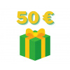 DARČEKOVÁ POUKÁŽKA NA NÁKUP - 50 €