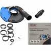 Ochranný kryt proti prachu pre brúsky 180-230 mm, odsávanie prachu SilverTools