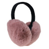 Clayre & Eef Tmavo ružové skladacie chlpaté klapky na uši - Ø 14cm - one size - Clayre & Eef