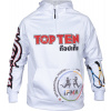 TOP TEN Hoodie “Pee Pong” - black, size XS Size: M, Color: White, Gloves cut: Without Label
