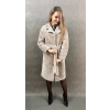 Max Original Leather Dámsky kožuch z jahňacej kože 52085 grey (40/L) - Grey - 40/L