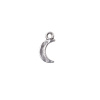 Nunn Design prívesok Charm polmesiac 13x7mm postriebrený - 1 ks