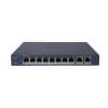 DS-3E1310P-EI/M 8x100Mb PoE+2x1Gb RJ45, smart switch, 60W