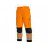 CXS Canis CXS Nohavice CARDIFF, výstražné, zateplené, pánske, oranžové - S Oranžová-Modrá, S