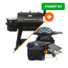 Gril na drevené pelety Pro Series 850 Wifi PB850PS2 Pit Boss + plynovy Sportsman 3
