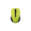 Canyon MW-1, Wireless optická myš USB, 800/1000/1200 dpi, žltá CNE-CMSW1Y