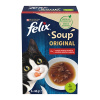 Felix Soup Original výber polievok pre mačky 6x48g