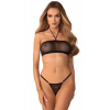 Obsessive Sexy komplet Orinelle - 2-dielny Čierna L/XL