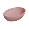 GSI PURA keramické umývadlo na dosku 60x42cm, blush mat 884224