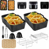 PRÍSLUŠENSTVO PRE FRITÉZU NINJA DUAL BASKET AIR FRYER SADA 9 DIELOV