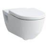 Laufen, Závěsný klozet liberty, rimless, hluboké splachování H8219600000001 Varianta: Bílá LCC (Laufen Clean Coat)