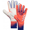 Pánske brankárske rukavice adidas PREDATOR GL PRO Lososová,tmavo modrá,Biela