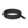 Magnetický kábel z USB-C na USB-C Choetech XCC-1052, PD 240W 1,2 m (čierny)