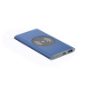 Hliníková powerbanka 4000 mAh , Black Farba: Blue