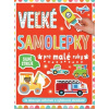 Silné stroje Veľké samolepky pre malé ruky