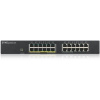 Switch Zyxel GS1900-24EP, 24-port GbE L2, 12 Port PoE Smart Switch, rackmount, 130 Watt (GS1900-24EP-EU0101F)