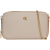 Calvin Klein Jeans Tašky MINIMAL MONO CAMERA BAG LV04K1086G Béžová