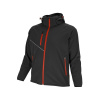 Pánska softshellová bunda Bennon FORCE Jacket čierna-červená, veľ. L