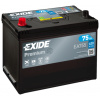 EXIDE autobatéria 75Ah ľavá Premium 12V, 630A, EA755