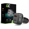 Green Cell Nabíjačka USB + nabíjačka USB-C Rýchle nabíjanie 3.0 CAD33