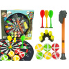 LEAN TOYS Terč na suchý zips Dart 36 cm