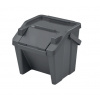 Tontarelli Box s vekom a rukoväťou stohovateľný Moda 30l grafitová 8104649153