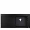 HansGrohe Drezy - Zabudovaný granitový drez S514-F450, grafitová čierna 43314170