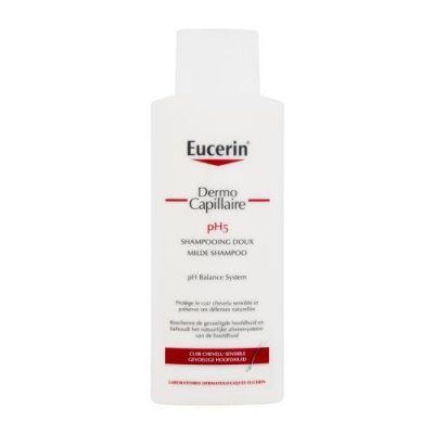 Eucerin DermoCapillaire pH5 Mild Shampoo 250 ml jemný šampón na citlivú pokožku hlavy pre ženy