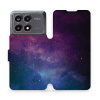 Flipové pouzdro Mobiwear - Xiaomi Poco X6 Pro 5G - V147P Mlhovina (Knížkové flip pouzdro, obal, kryt na mobil Xiaomi Poco X6 Pro 5G - V147P Mlhovina, materiál Umělá kůže + TPU - ochrana 360°, stojánek
