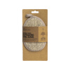 IDC Institute Sisalová masážna rukavica - Oval Scrub Sisal - 1 ks Farba: Hnedá