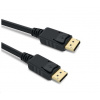 Kábel PREMIUMCORD DisplayPort 1.4 pripojovacie káble M/M, pozlátené konektory, 0,5 m kport8-005