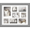 Rámček na 8 fotografií Malmo 41 x 51 cm sivý