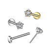 Piercing do brady - labreta TITAN