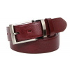 Penny Belts UNI kožený opasok 235-020-1 bordó