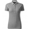 Malfini premium Perfection plain Dámska polokošeľa 253 tmavo šedý melír S