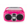 Rádio s CD prehrávačom PRIME3 Neon Bluetooth ružové